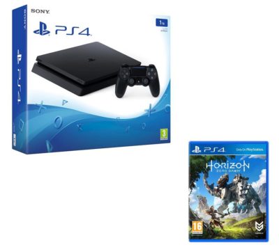 PLAYSTATION 4 Slim & Horizon Zero Dawn Bundle - 1 TB PLAYSTATION 4 Slim & Horizon Zero Dawn Bundle - 1 TB